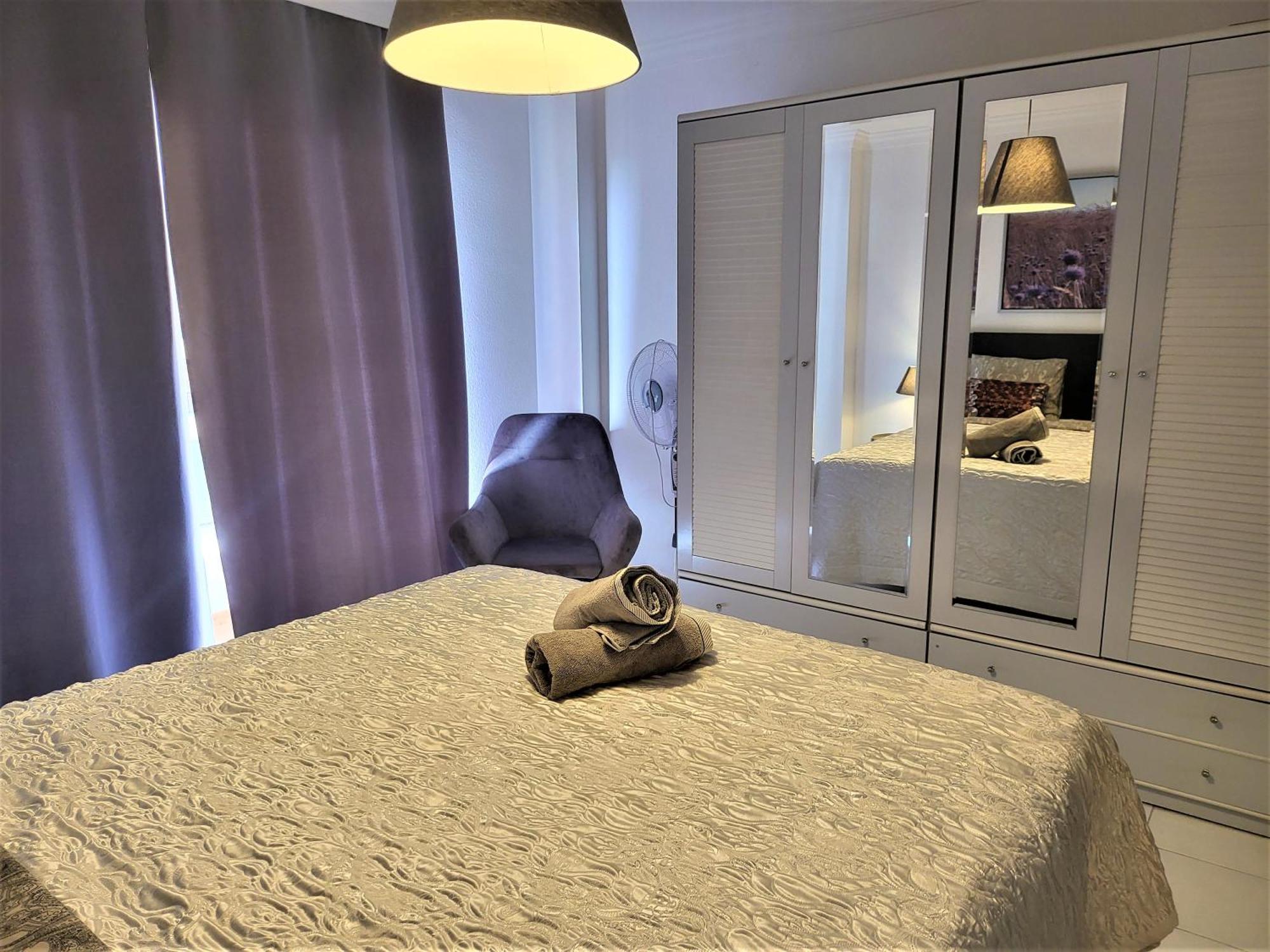 2 Bedrooms Sea View Apartament 100 Meters From Ocean Los Cristianos  Esterno foto