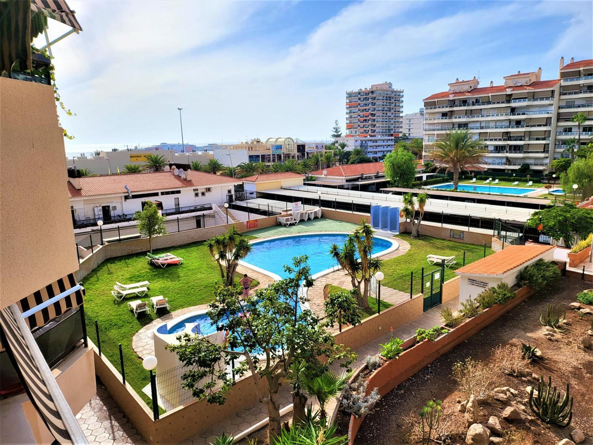 2 Bedrooms Sea View Apartament 100 Meters From Ocean Los Cristianos  Esterno foto